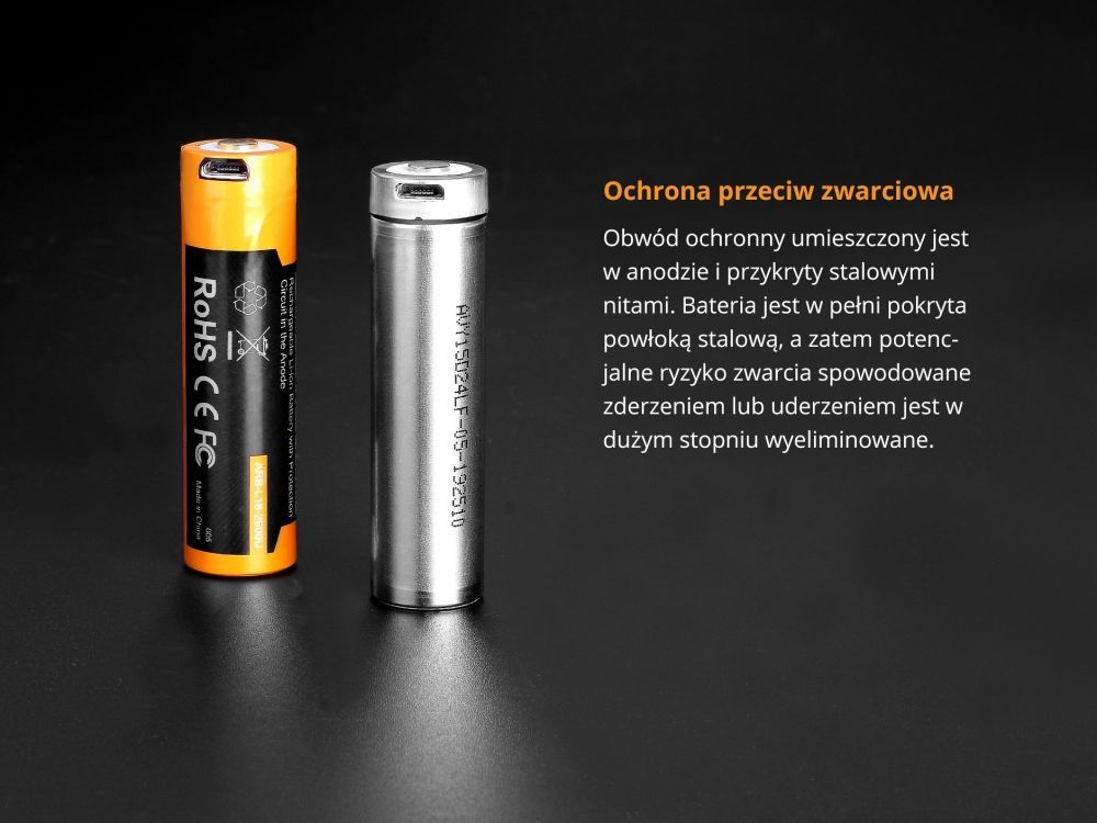 Bateri e rikarikueshme Fenix ARB L14 1600U, AA, 1600mAh, me micro USB