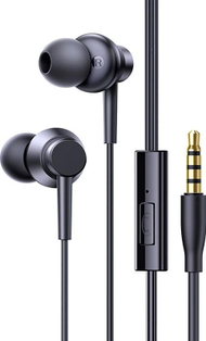 Kufje in-ear Baseus Encok HZ11/CZ11, Type-C dhe 3.5mm, me mikrofon, të zeza