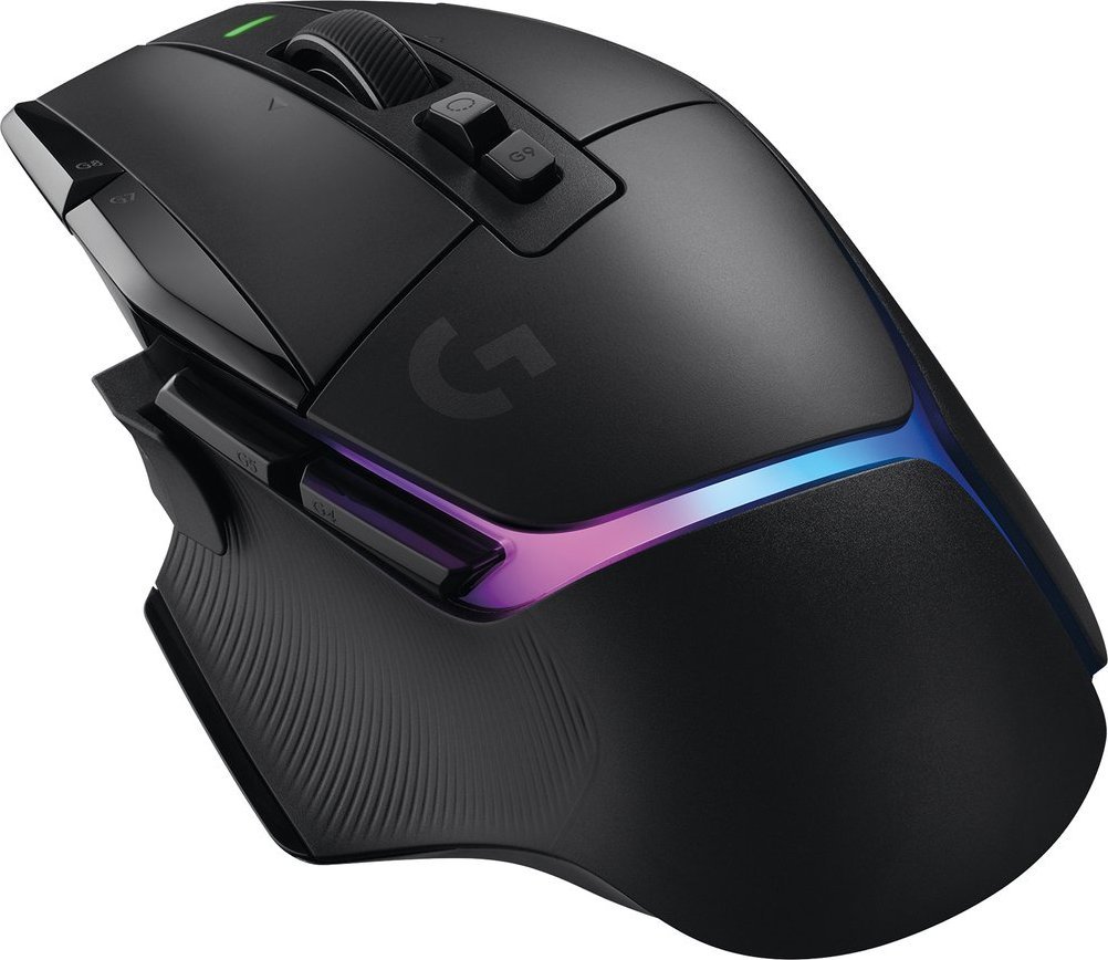 Maus gaming Logitech G502 X Plus, wireless, RGB, i zi
