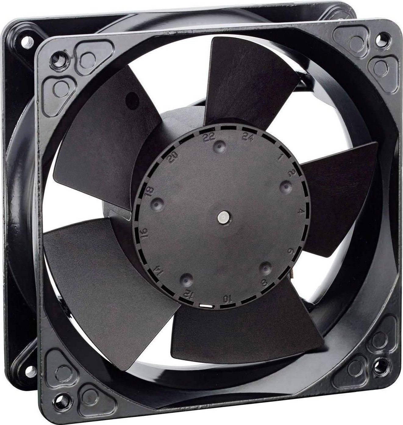 Ventilator aksial Ebm-papst 4114 NH4, 24V DC, 350 m³/h, 119x119x38mm