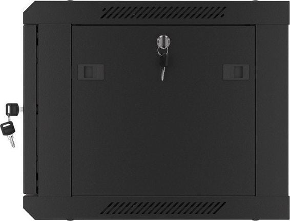 Kabinet muri Lanberg WF01-6406-00B, 19" 6U, kapacitet 60 kg, i zi