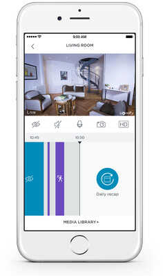 Sistem sigurie Somfy Somfy One+, i bardhë