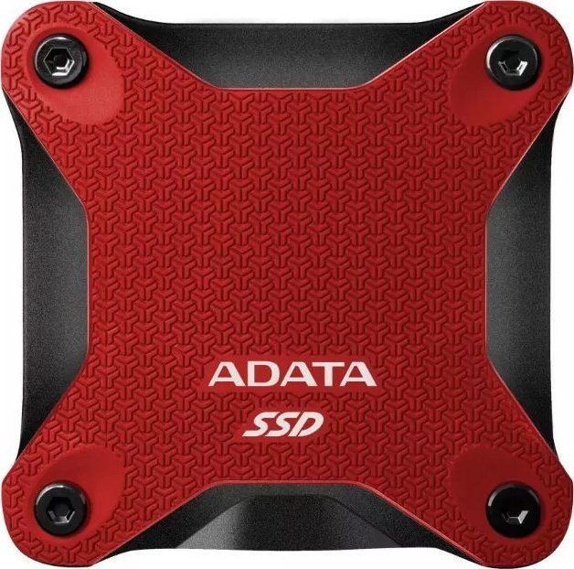 Надворешен ССД АДАТА SD620, 2TB, USB 3.2, црвен