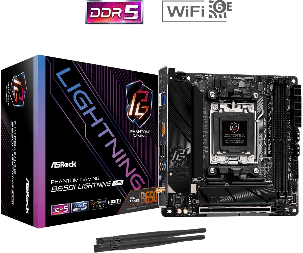 Pllakë amë Asrock B650I Lightning WiFi