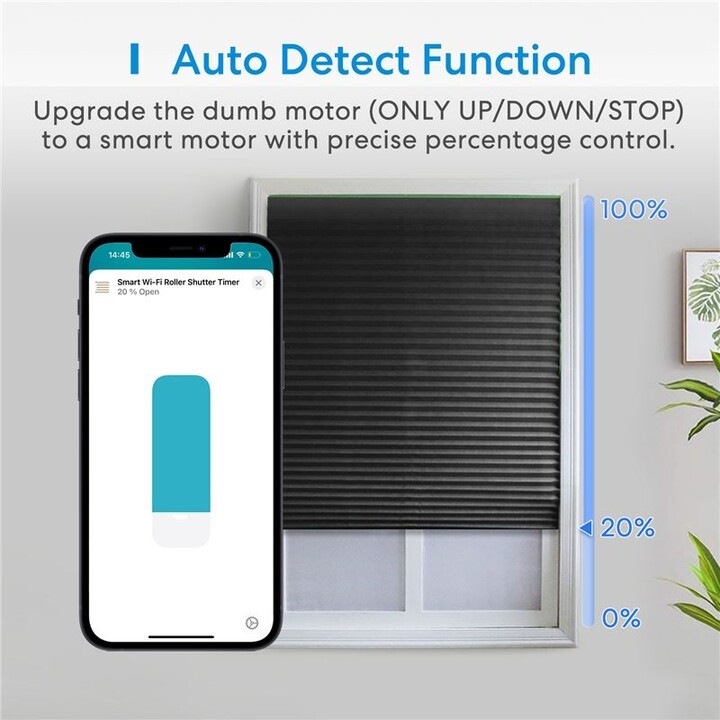[OUTLET] Ndërprerës Meross Smart Wi-Fi Roller Shutter Timer