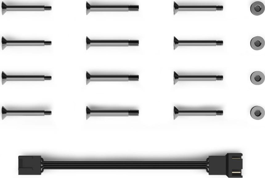 Ftohës Alphacool Apex Stealth Metal Power, 120 mm, i argjendtë