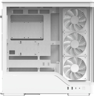 Kабинет компјутер Aerocool P500A Mid Tower, ATX, калено стакло, бел