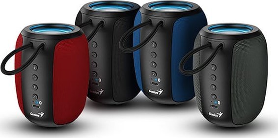 Altoparlant Bluetooth Genius SP-915BT, True Wireless Stereo, IPX4, i kuq