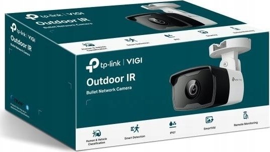 Kamerë sigurie TP-Link VIGI C340I, 4MP, 2.8mm, IP67, e bardhë