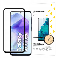 Xham mbrojtës Wozinsky Full Glue për Samsung Galaxy A16 A16 5G, 9H, i zi