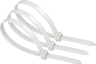 Organizues për kabllo ZOY Ties, 300mm, 100 copë, të bardha