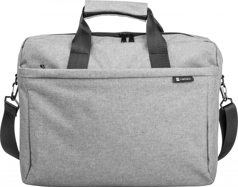 Çantë Natec MUSTELA 15.6 '' (NTO-0766), e hirtë