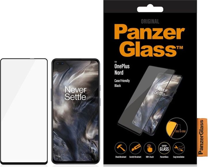 Xham mbrojtës PanzerGlass Tempered E2E Super+ për OnePlus Nord