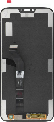 Ekran telefoni FixCell për Motorola G7 Power, LCD, pa kornizë, i zi