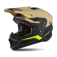 Helmetë moto CASSIDA Cross Cup 2 Napa, ECE 22.06, rreth 1550g, shumëngjyrëshe mat