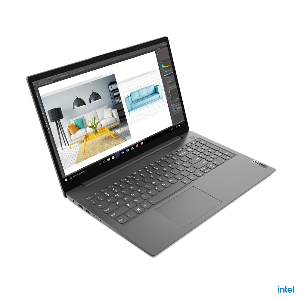 Laptop Lenovo V V15, 15.6", Intel i3-1115G4, 8 GB RAM, 256 GB SSD, i zi