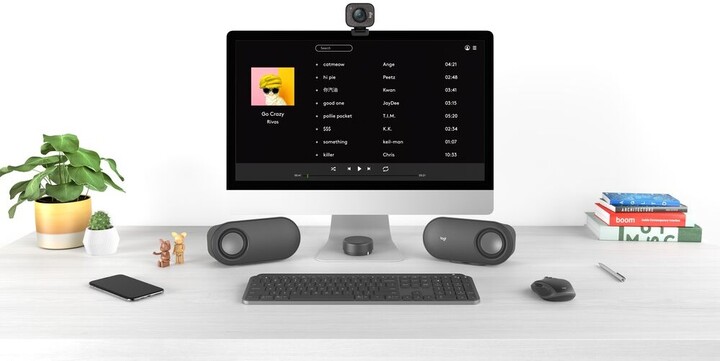 Altoparlantë Logitech Z407, i zi