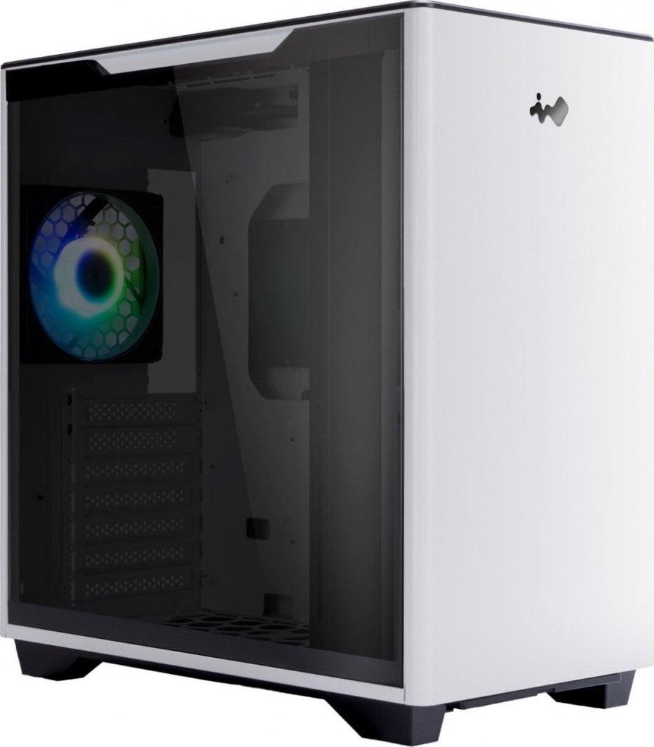 Kasë In Win A5, e bardhë, Midi Tower