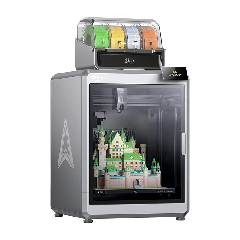 Printer 3D Creality K2 Plus Combo, FDM, volum ndërtimi i madh, gri
