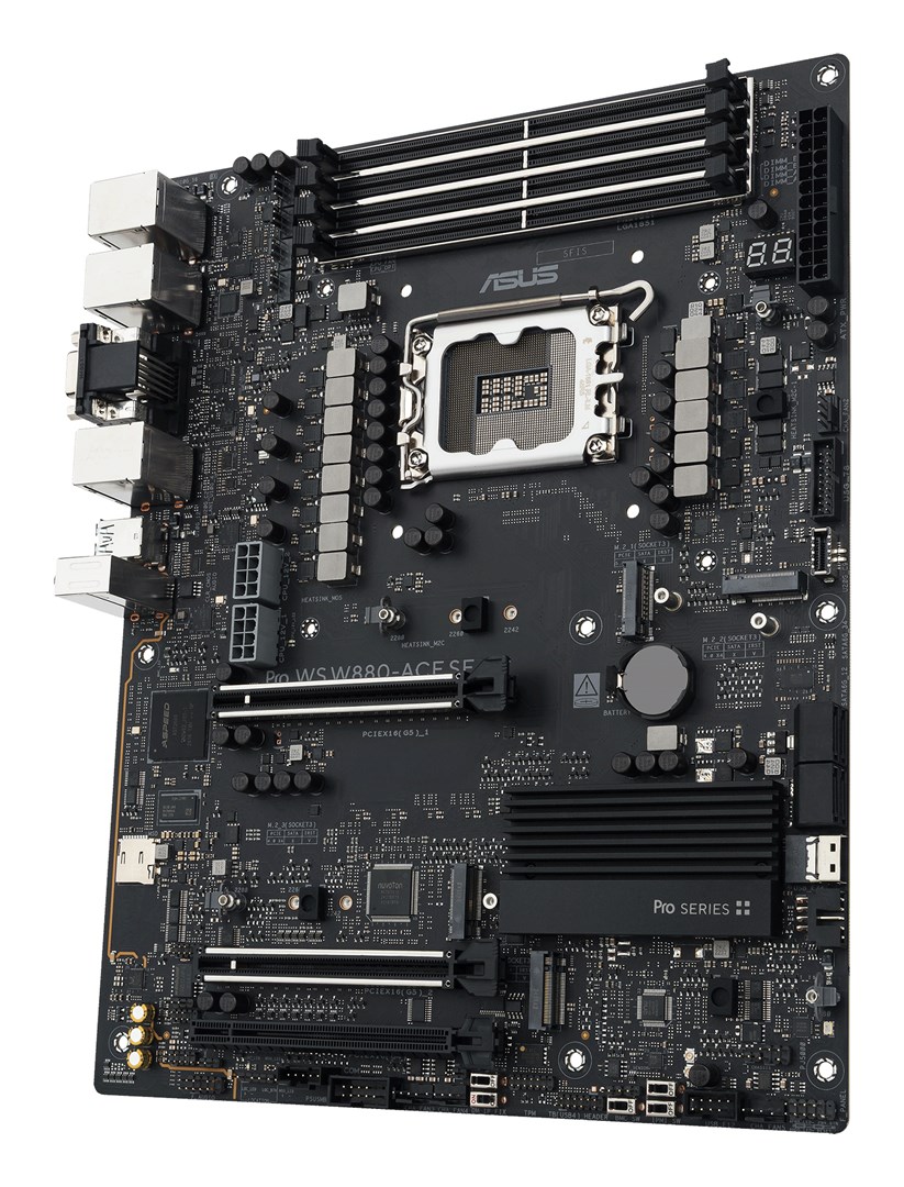 Pllakë amë ASUS PRO WS W880 ACE SE, Intel W880, ATX, e zezë