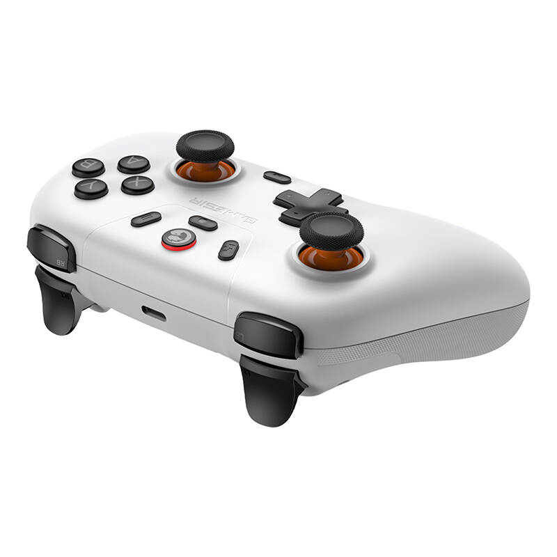 Gamepad GameSir T4 Nova Lite, Hall Effect, wireless, i bardhë