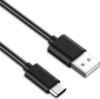 Kabllo PremiumCord USB-A - USB-C, 0.5 m, e zezë