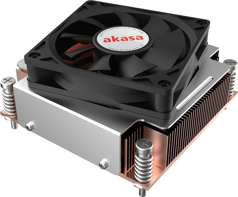 Ftohës CPU Akasa AK-CC7402BT01, 2U, LGA1700, bakri, PWM