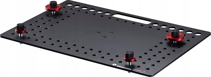 Platformë laptopi Manfrotto TetherGear Laptop Deck, 46 x 31 cm, alumin, e zezë