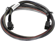 Kabllo Adaptec SFF-8643 (2282100-R), 1m, e zezë