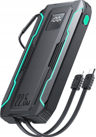 Powerbank Joyroom JR-L017, 10000mAh, 22.5W, me kabllo USB C dhe Lightning, i zi