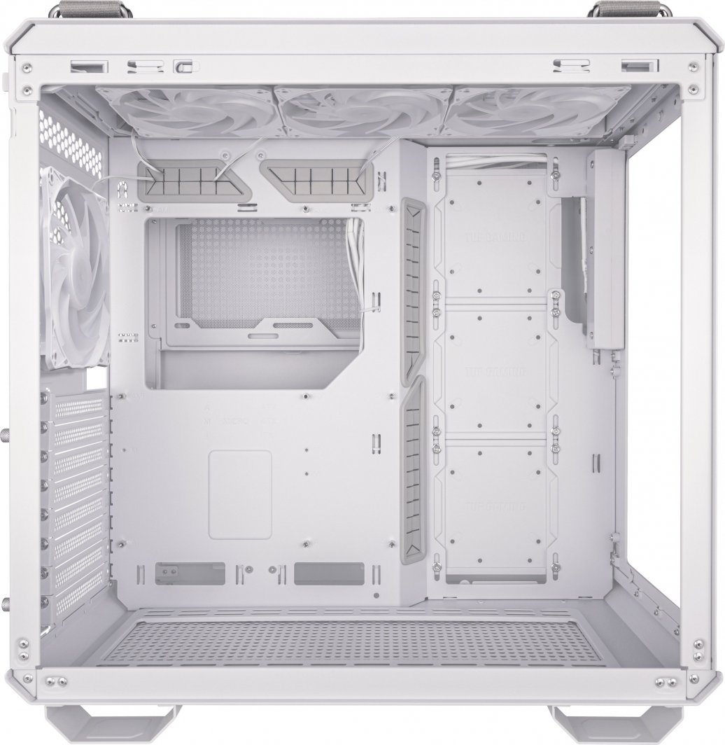 Kasë Asus TUF Gaming GT502 PLUS TG ARGB, e bardhë, Midi Tower