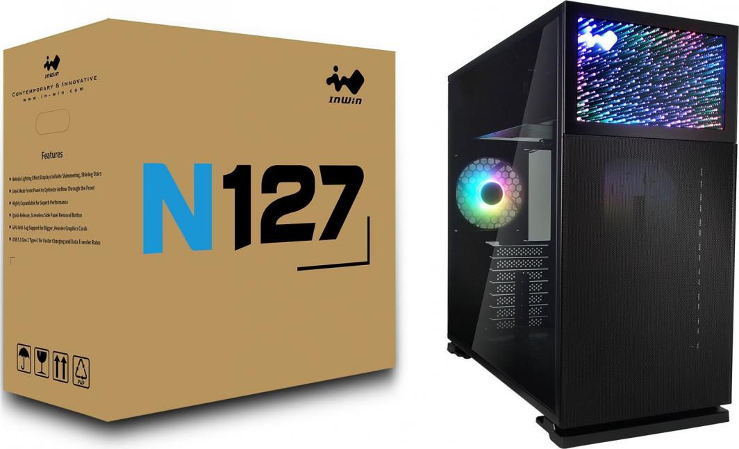 Kasë In Win N127 ARGB, Midi Tower