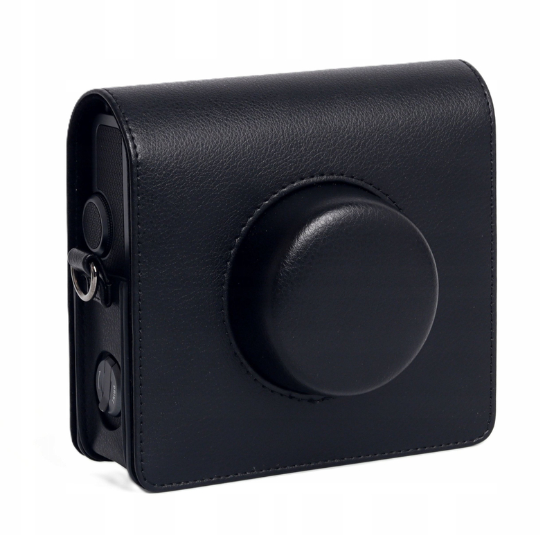 Çantë mbrojtëse LOVE INSTANT për Fujifilm Instax WIDE EVO, me rrip, e zezë