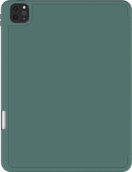 Mbrojtëse folio JCPal DuraPro për iPad Pro 13" M4 M5, me mbajtëse Apple Pencil, jeshile e errët