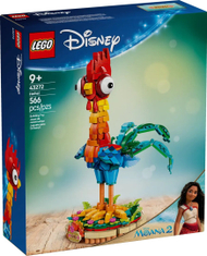 Lodër ndërtuese LEGO Disney Moana 2 Heihei, model figurë, 43272, shumëngjyrëshe