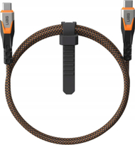 Кабел USB C Урбан Армор Геар 9B4415114097, USB 3.2 Gen 2x2, 0.75 m, црно портокалов