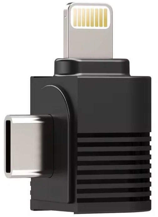 Mikrofon wireless lavalier Ulanzi A100 J12, Lightning, për iPhone, i zi