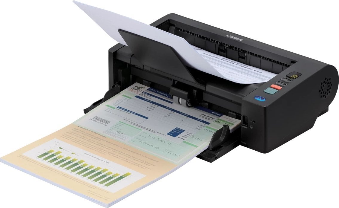 Scanner dokumentesh Canon imageFORMULA DR-M140II, ADF, 600 x 600 DPI, A4, i zi