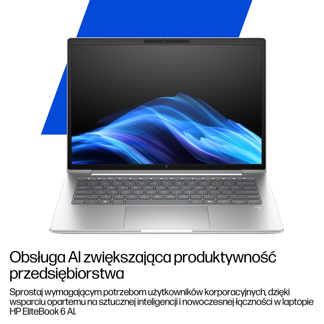 Laptop HP EliteBook 6 G1i, 14", Intel Ultra 5 225U, argjendtë