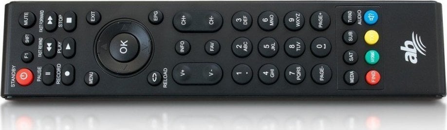 Marrës satelitor CryptoBox AB 800UHD, 4K UHD, USB multimedial, i zi