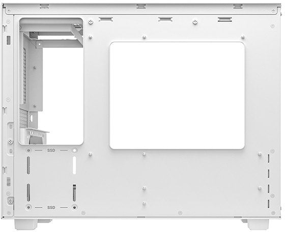 Kuti PC DeepCool CH160 Plus WH, SFF, Mini ITX Micro ATX, e bardhë