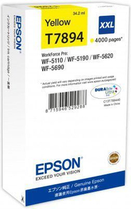 Ngjyrë printeri Epson Ink C13T789440, e verdhë