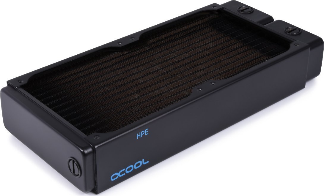 Radiator ftohës Alphacool NexXxoS HPE-45 240mm, bakër, 45mm, i zi