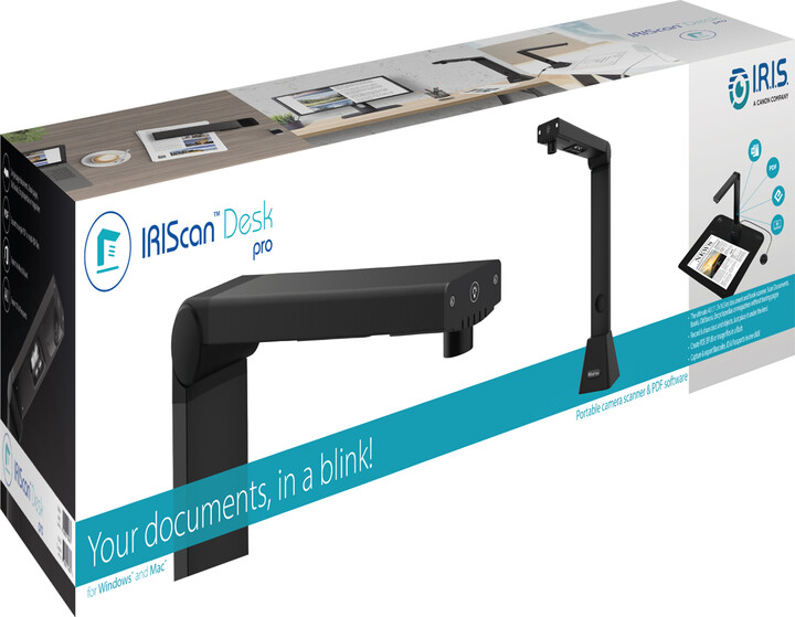 Skaner IRIS IRISCAN Desk 5 Pro, portativ