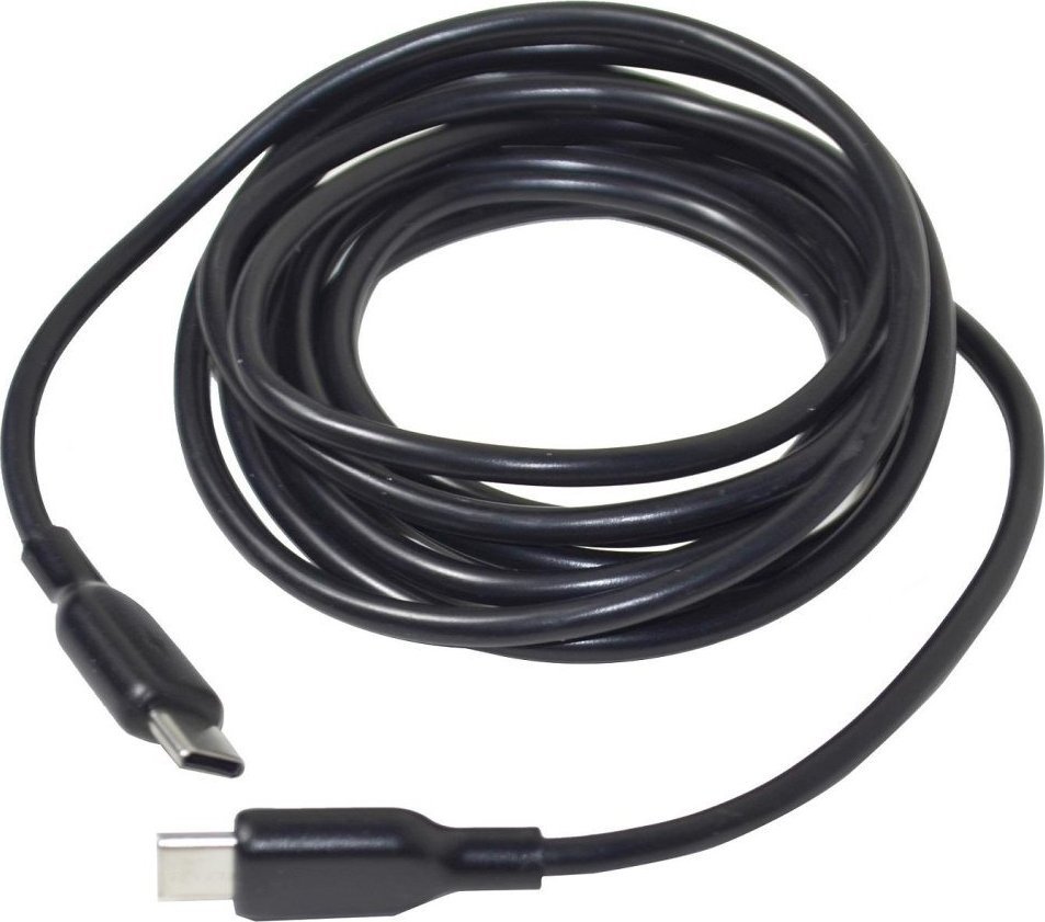 Kabllo USB Vakoss TC-U565, USB-C në USB-C, 2 m, 60W, e zezë
