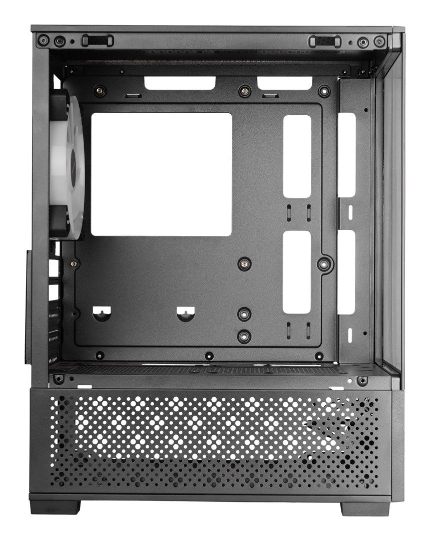 Kuti kompjuterike gaming Mars Gaming MC-SE2, MicroATX, xham i temperuar, FRGB, e zezë