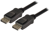 Kabllo DisplayPort 1.2 K5560SW.1, 4K 60Hz, 1m, e zezë