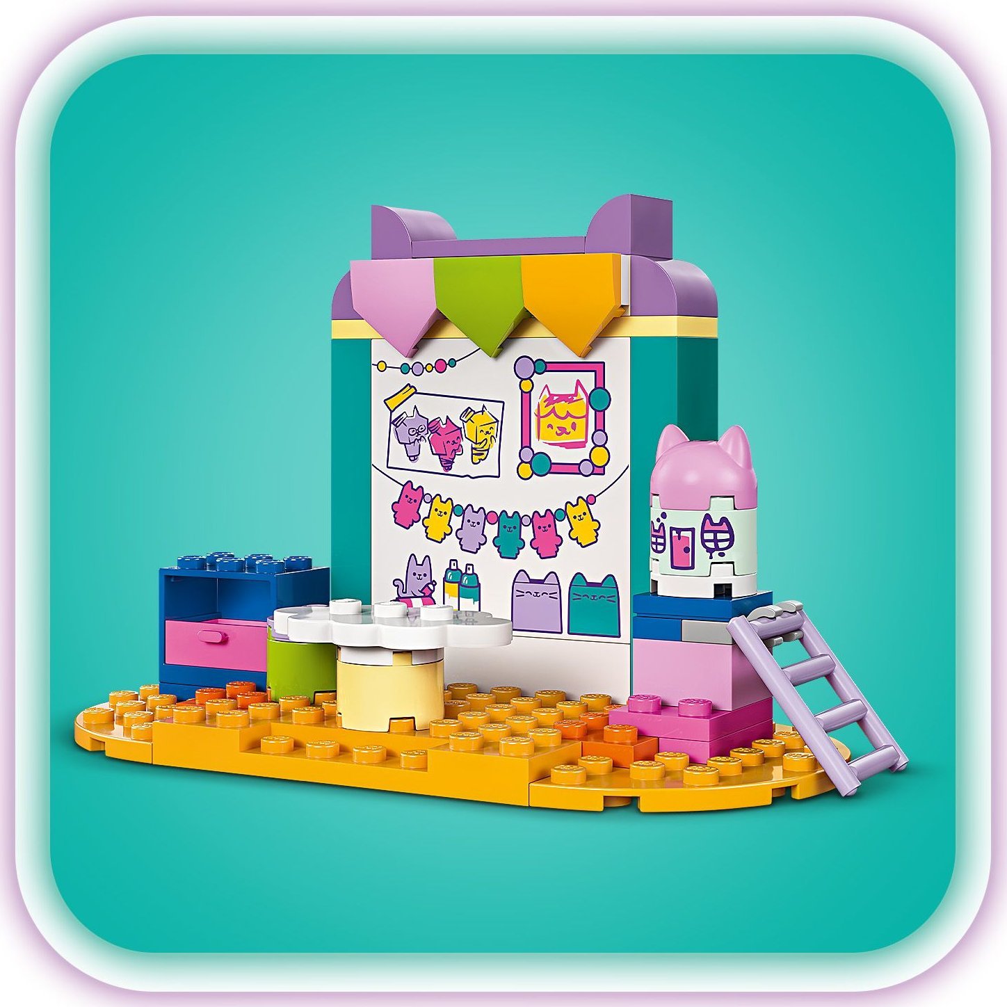 Set ndërtimi Spin Master Gabby's Dollhouse Crafting with Baby, për fëmijë 4+, shumëngjyrësh