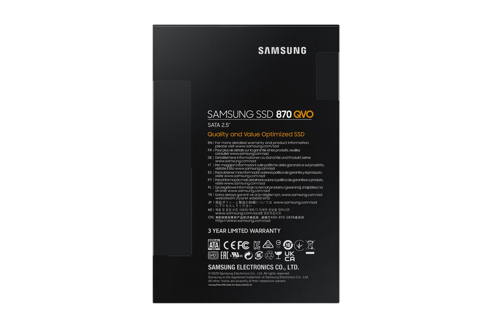 Disk SSD Samsung 870 QVO, 8TB, 2.5" SATA