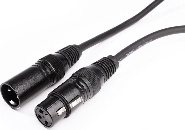Kabllo Monkey Banana XLR - XLR, 3m, e zezë